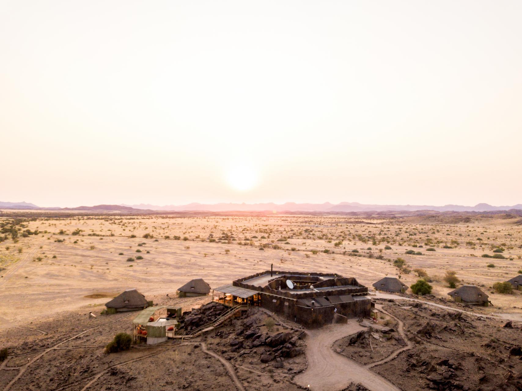 Solar powered and designed for low impact, Doro Nawas is a model for sustainable desert travel.