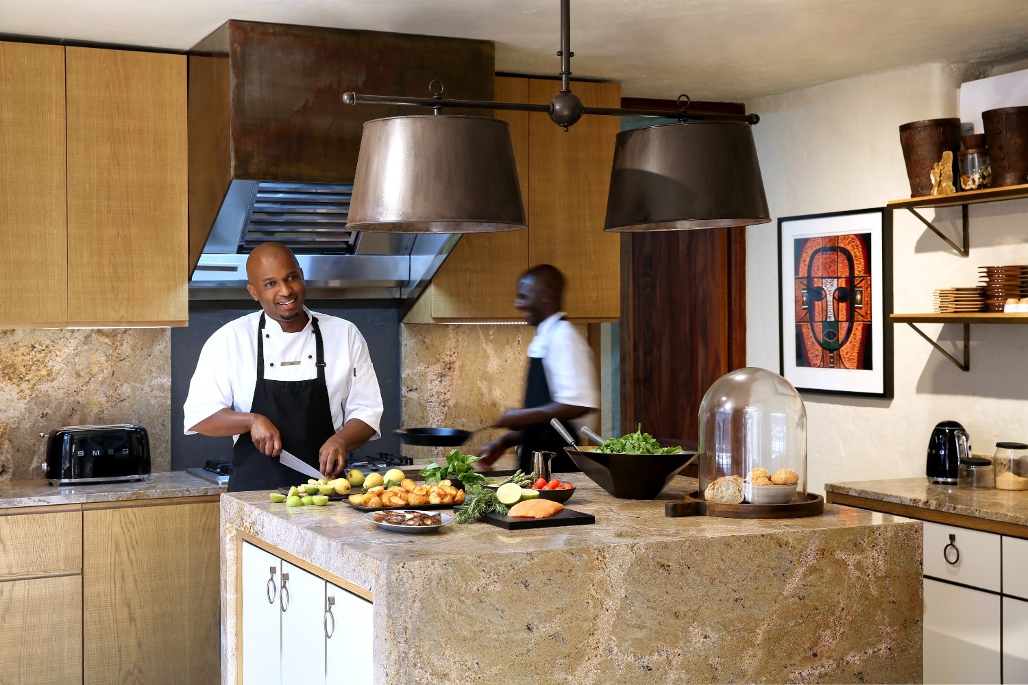 Enjoy gourmet meals, seamless service, and the attention of a private butler, chef, and full staff.