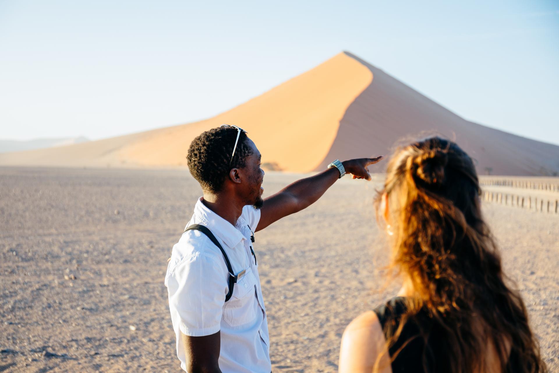 Lodge has its own gate to Sossusvlei, allowing guests to reach the dunes for sunrise before the crowds.
