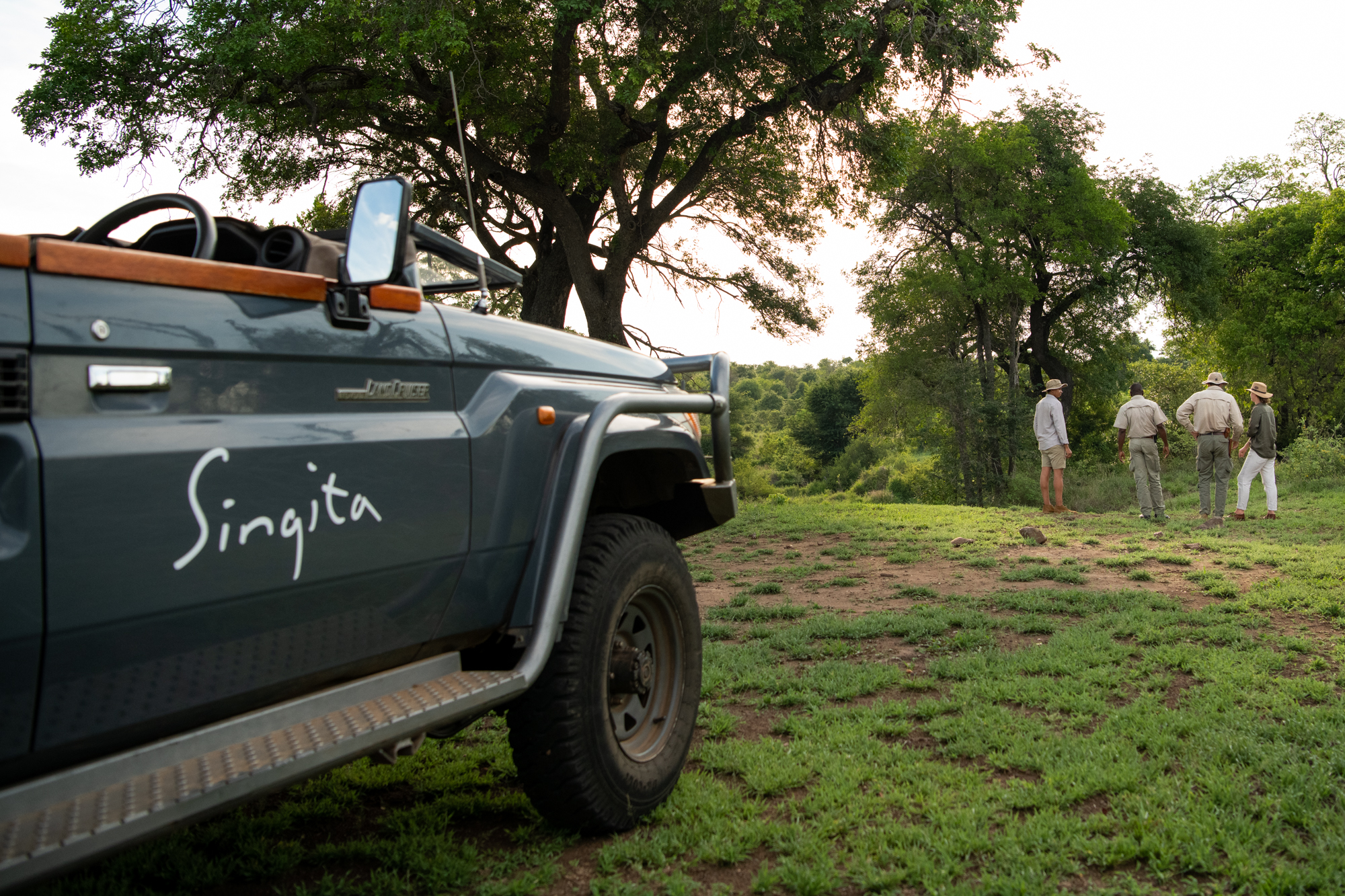 Explore Sabi Sand at your pace with your own guide, tracker, and private vehicle for exclusive wildlife encounters.