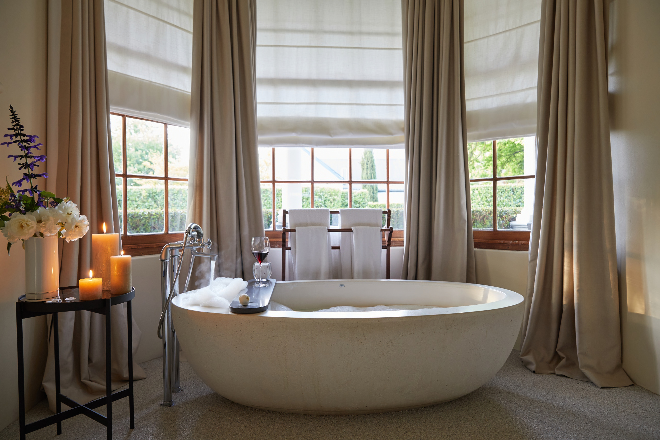 Relax with massages and wellness treatments in the privacy of your villa or suite.