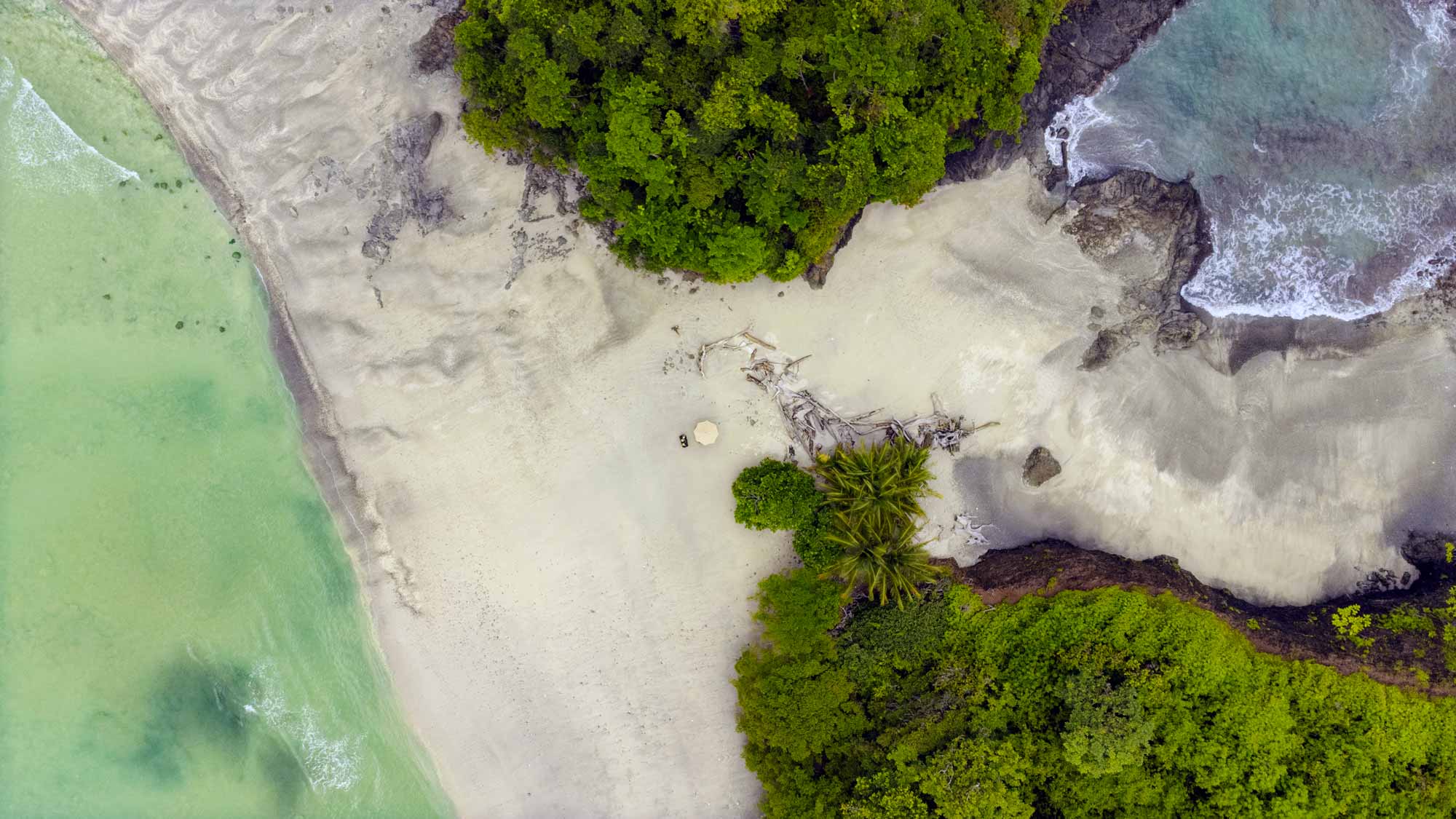 Entire island reserved for a limited number of guests or private groups.