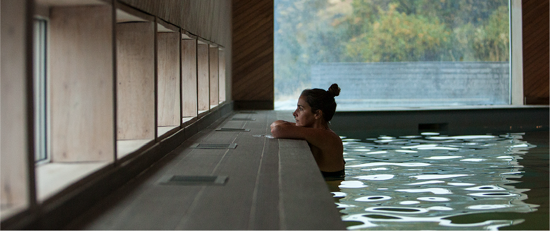 Restorative spaces designed to complement physically immersive exploration days.
