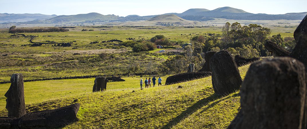 Explore dramatic island terrain shaped by volcanoes and the Pacific Ocean.
