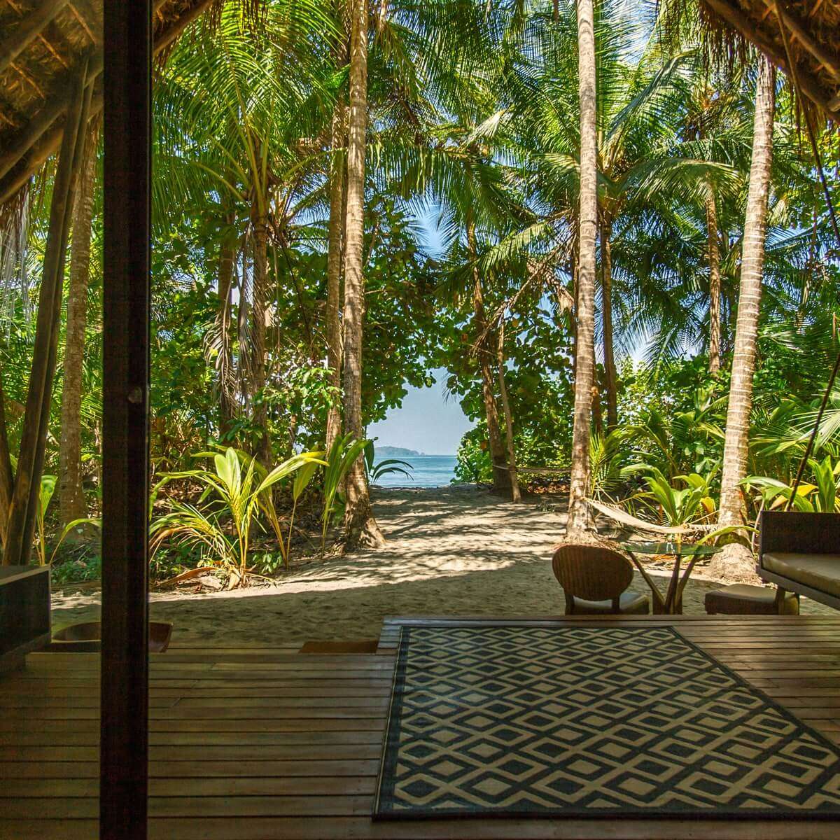 Elegant accommodations positioned steps from the ocean.
