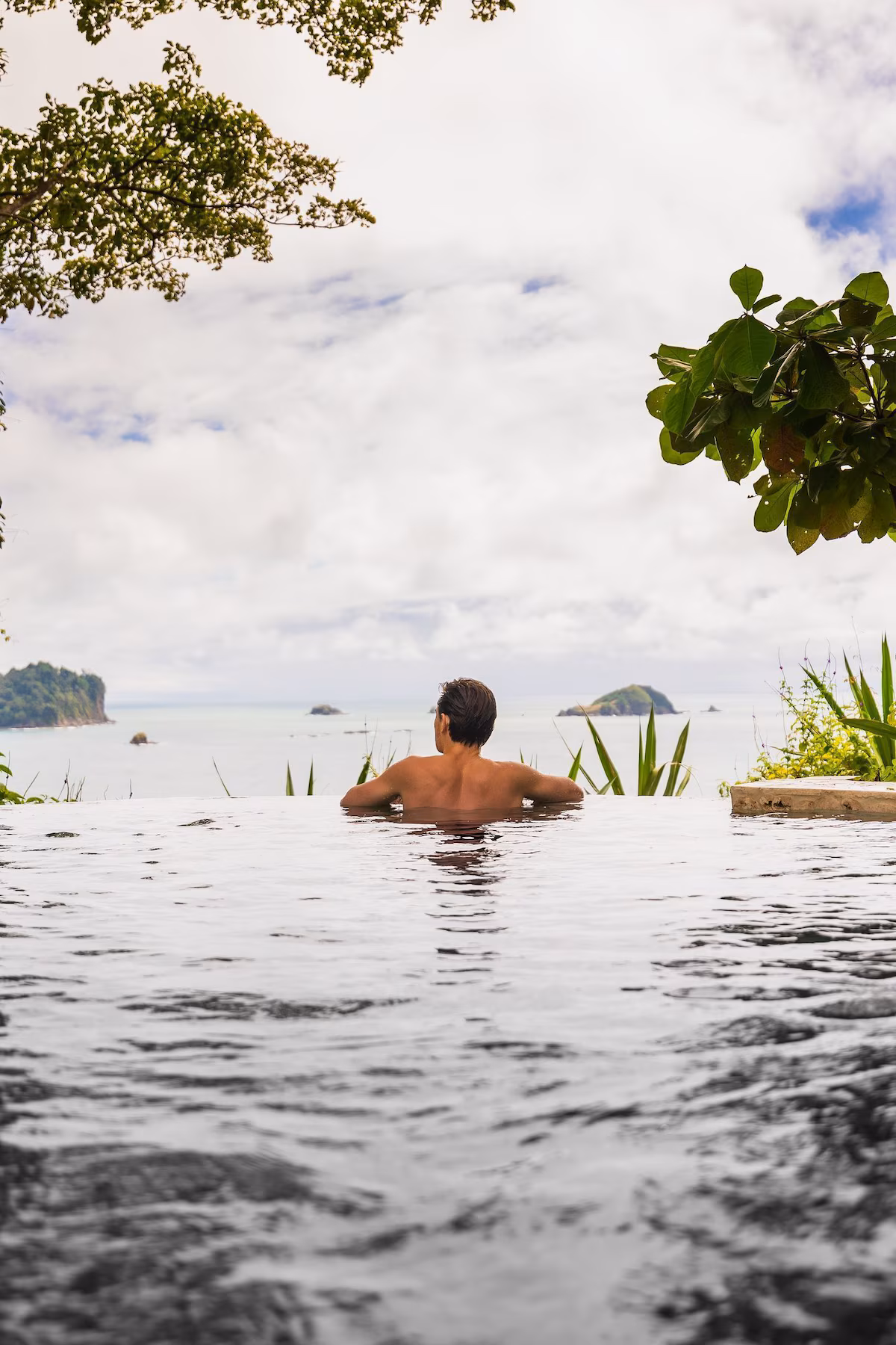 Rare access to two beautiful beaches from the property.
