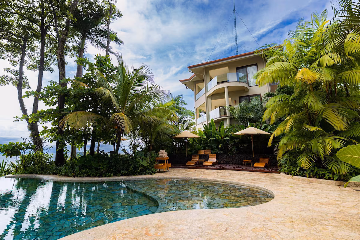 Protected tropical habitat surrounding every guest experience.
