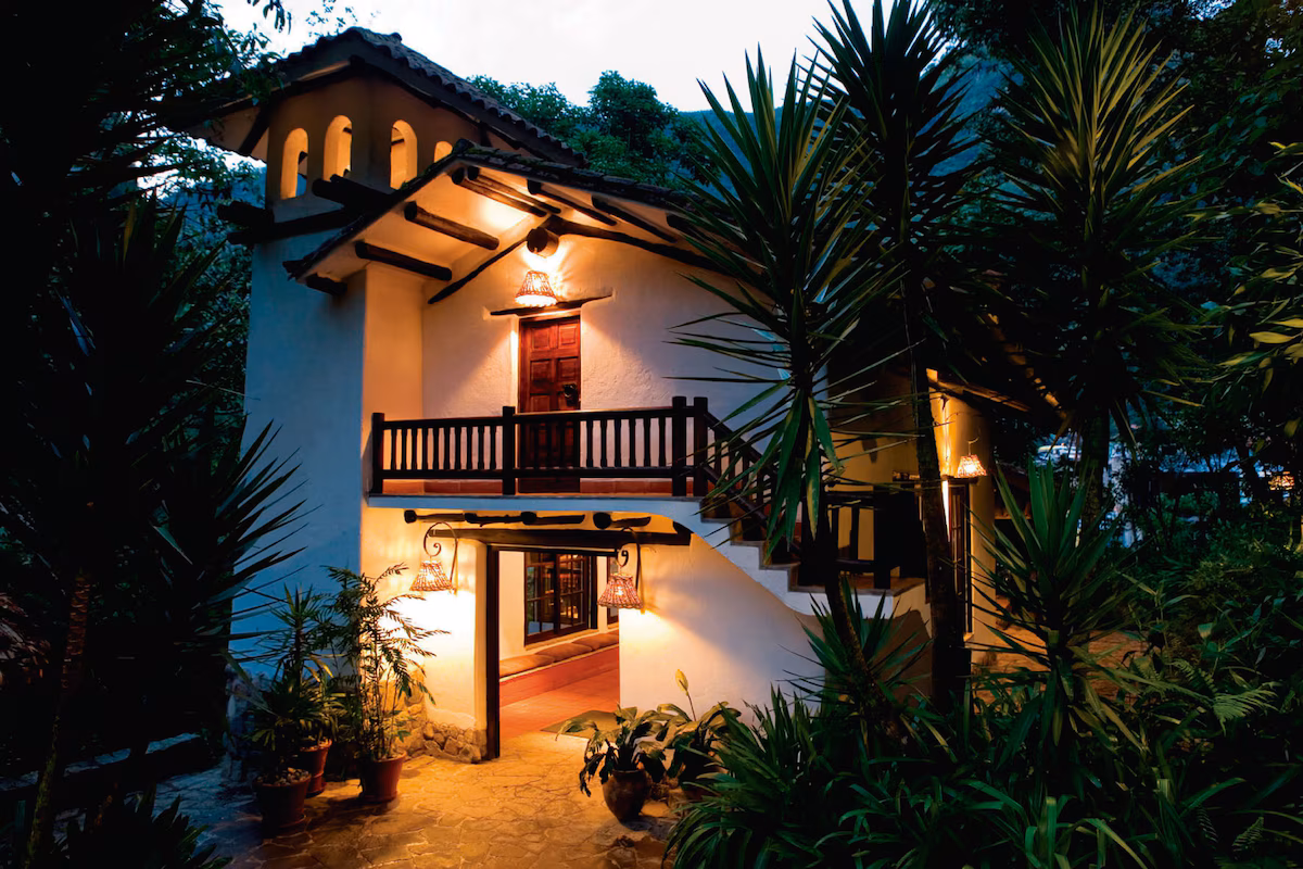 A protected ecosystem surrounding the entire property.