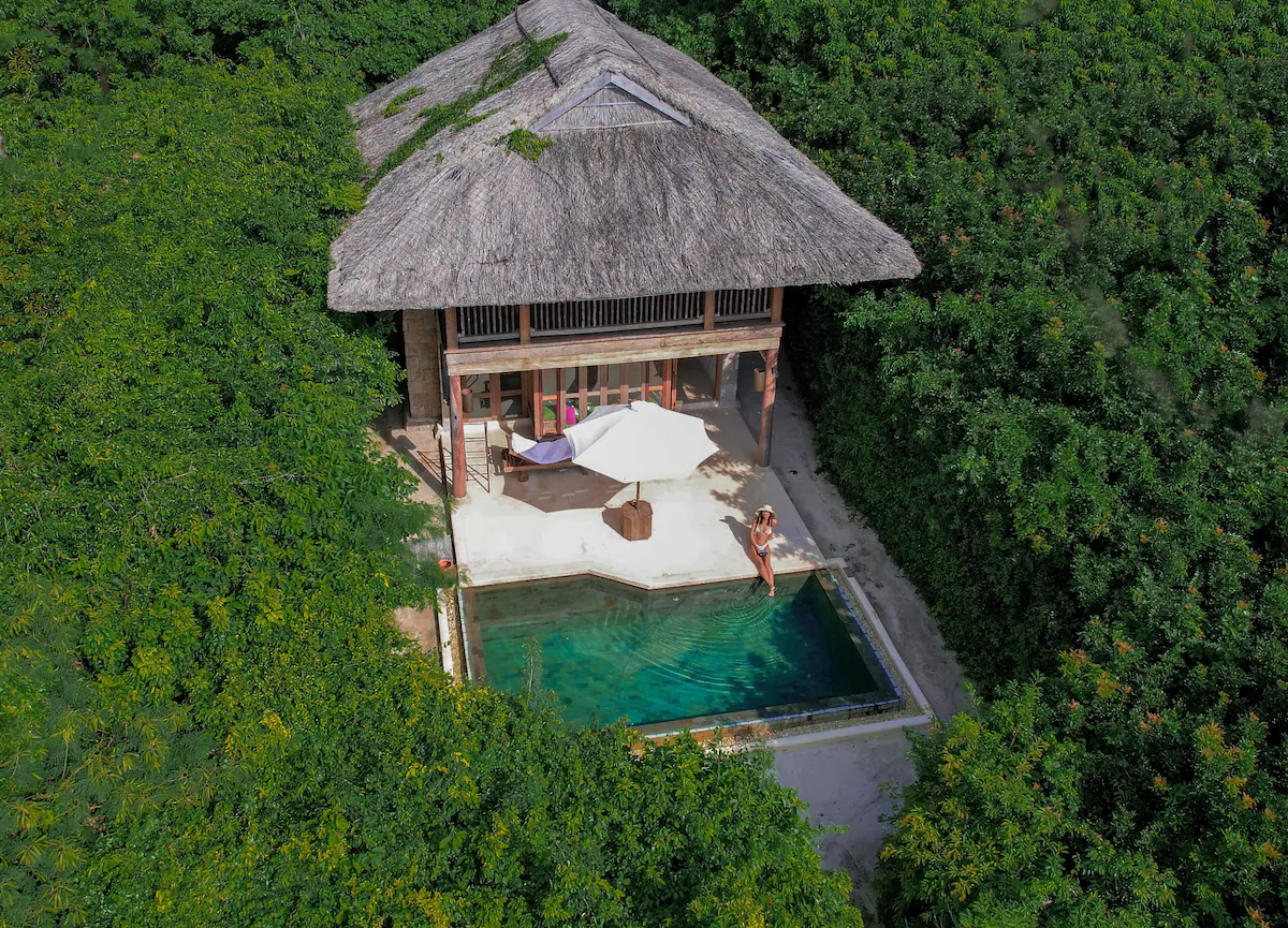 Every accommodation offers exceptional privacy and seamless indoor-outdoor living.
