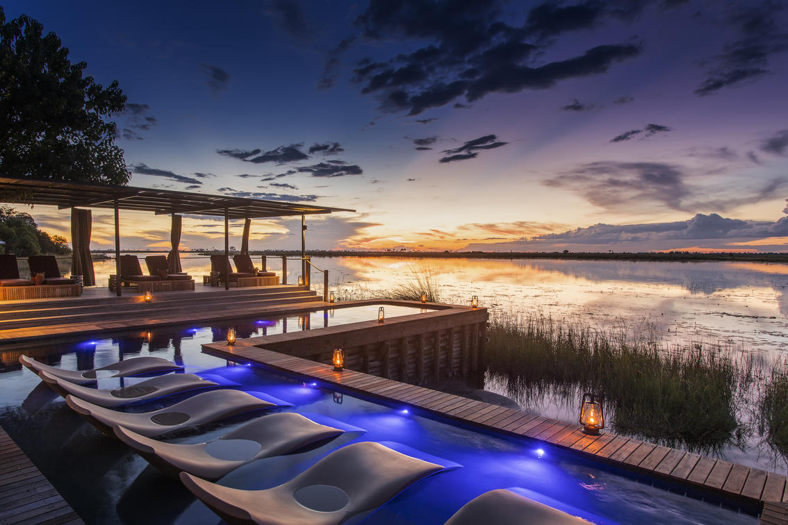 Relax beside the water while wildlife continues its natural rhythm nearby.