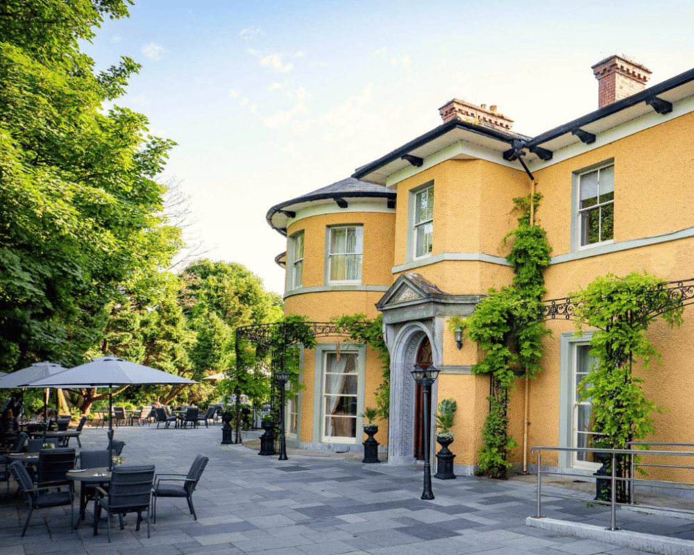 Originally built in 1756 by Davis Ducart as a summer lodge for Lord Barrymore.
