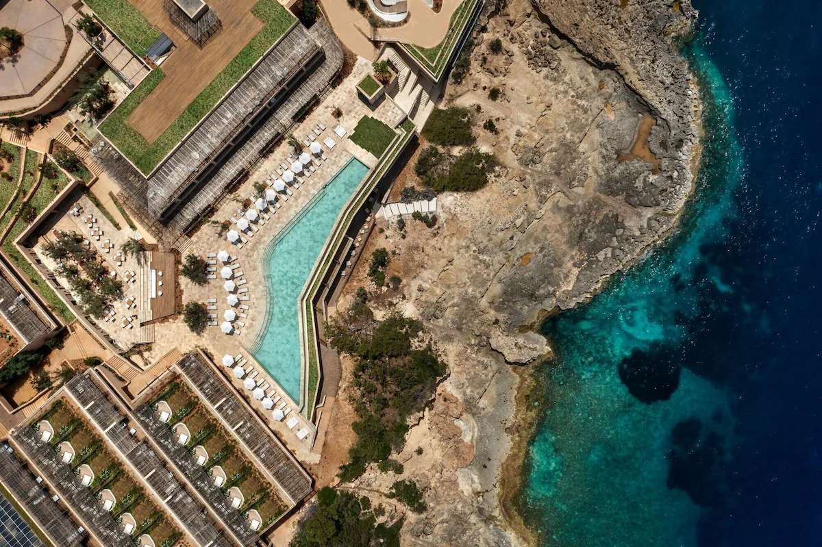 Direct access to Ibiza's stunning northern coastline.