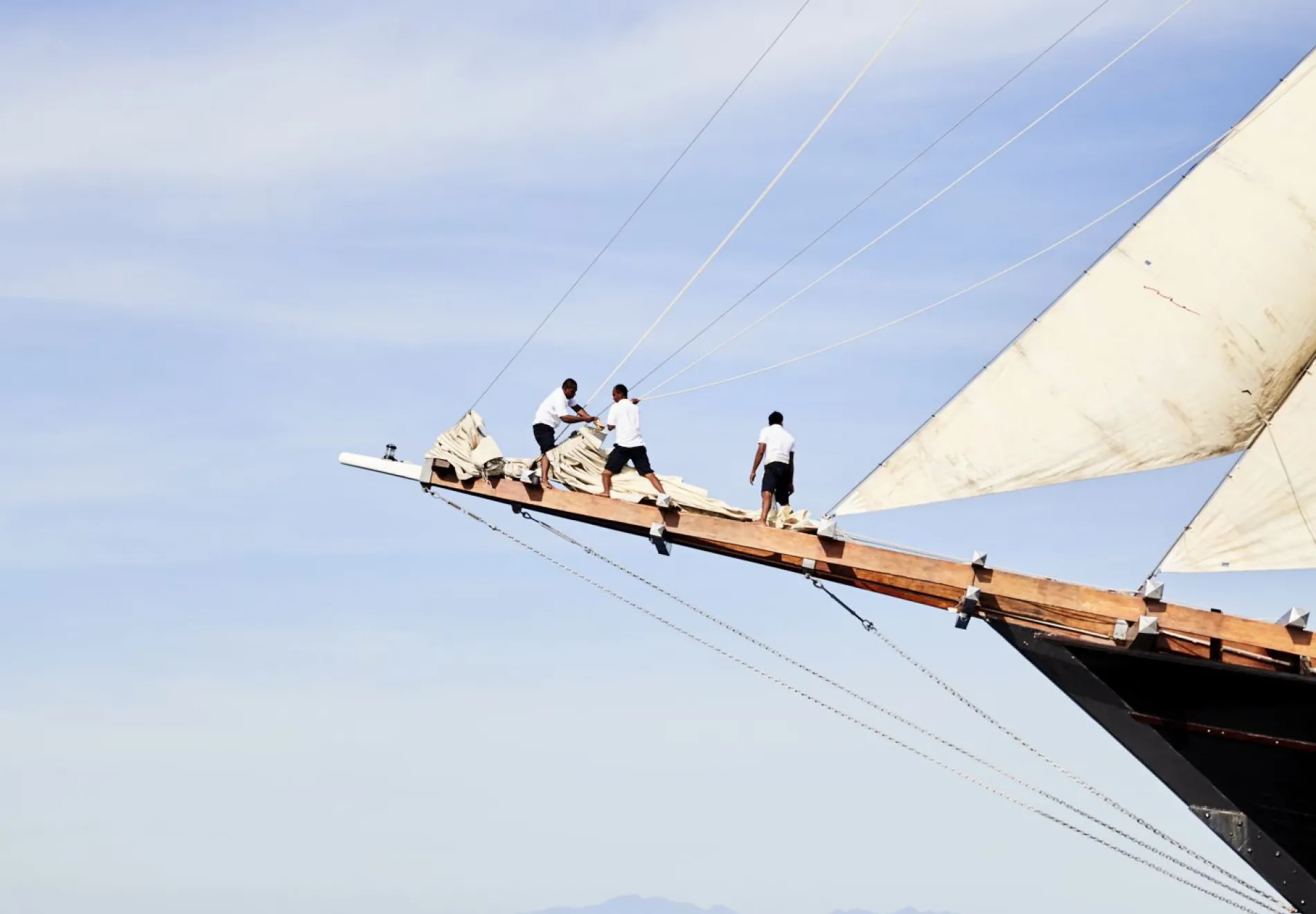 The crew includes two chefs, skilled waitstaff, an expert dive master and a highly trained spa therapist.