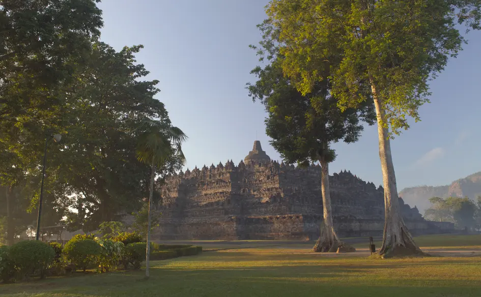 Amanjiwo overlooks Borobudur, creating an extraordinary connection between the resort and one of Indonesia's most significant spiritual landmarks.