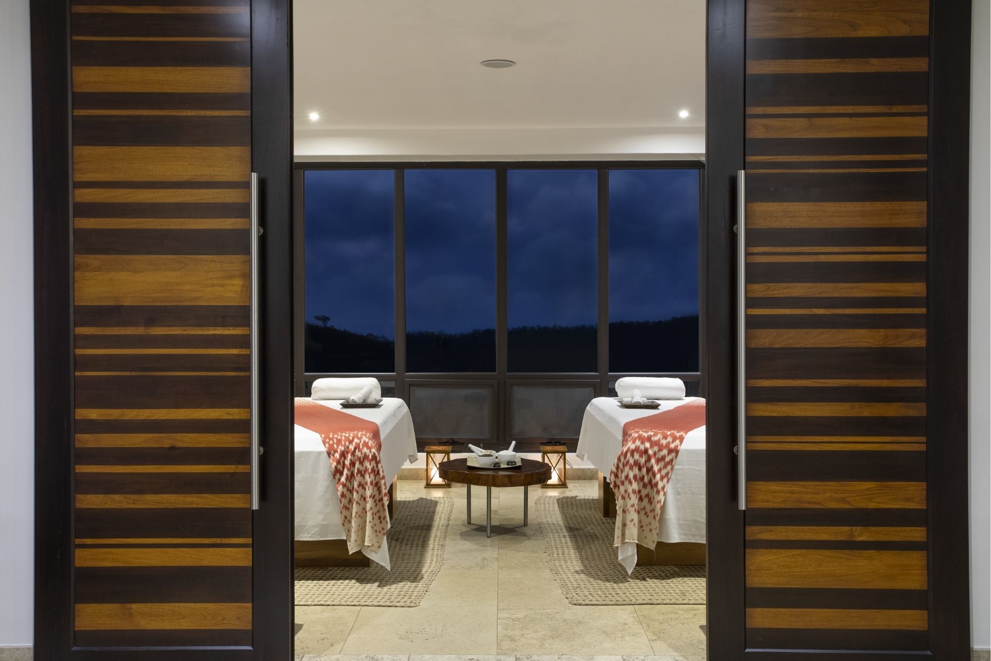 A dedicated spa space designed to bring restoration into an adventure-focused stay.