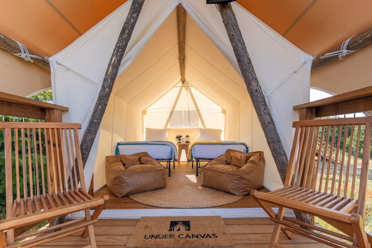 Beautifully designed canvas accommodations combine authentic outdoor adventure with elevated comfort in the heart of the American Southwest.