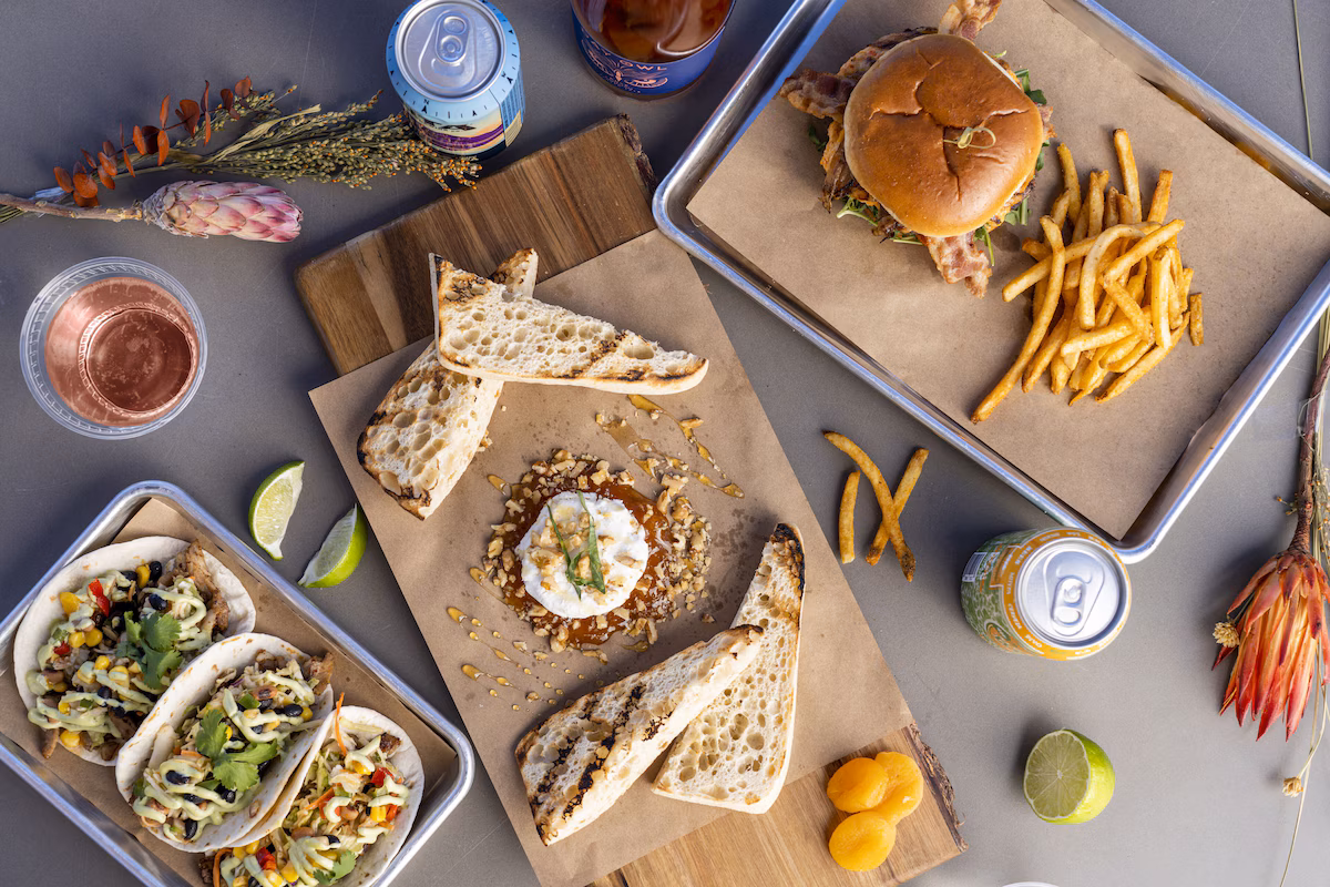 Fresh seasonal meals inspired by the American Southwest served within the heart of camp.