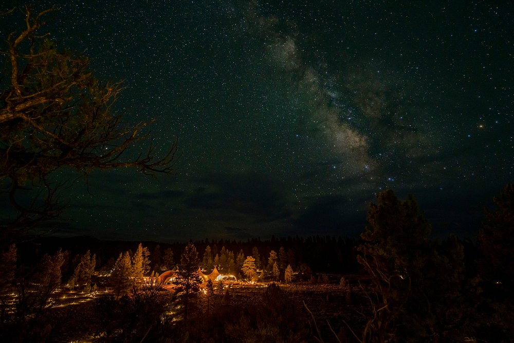 One of the property's greatest highlights is its location beneath some of North America's clearest and darkest night skies.