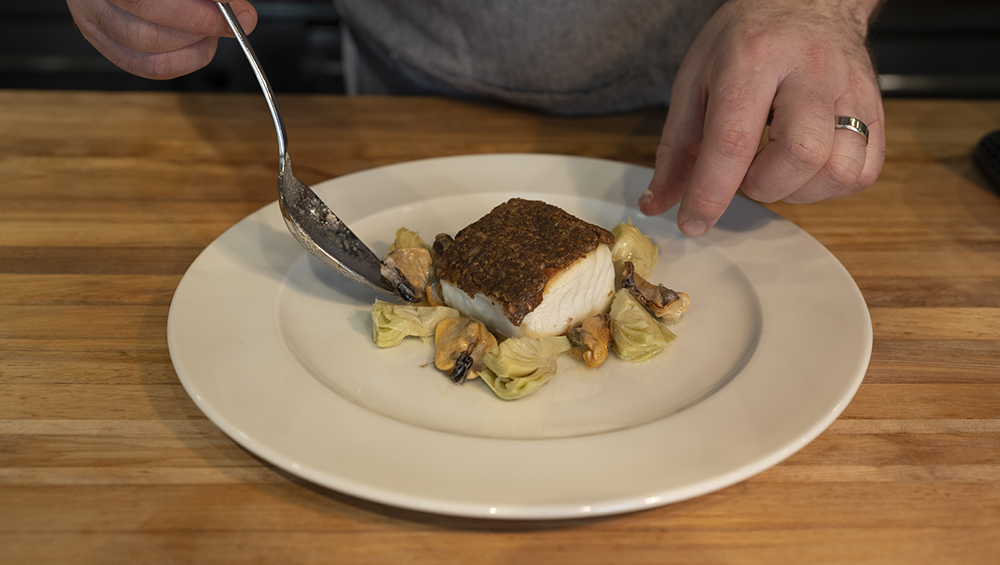 Menus inspired by fishers, foragers, and growers.