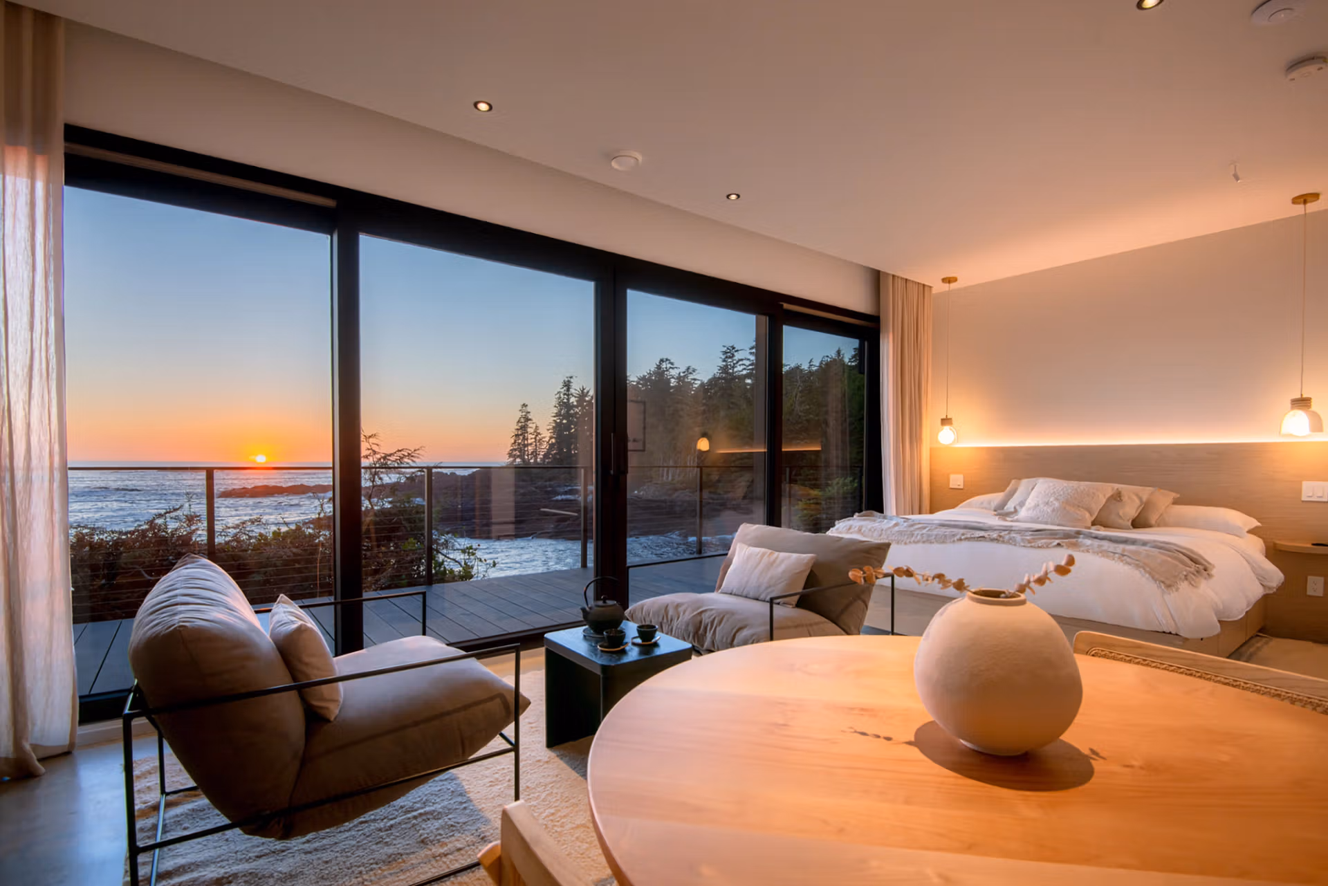 Japanese simplicity meets Scandinavian warmth.