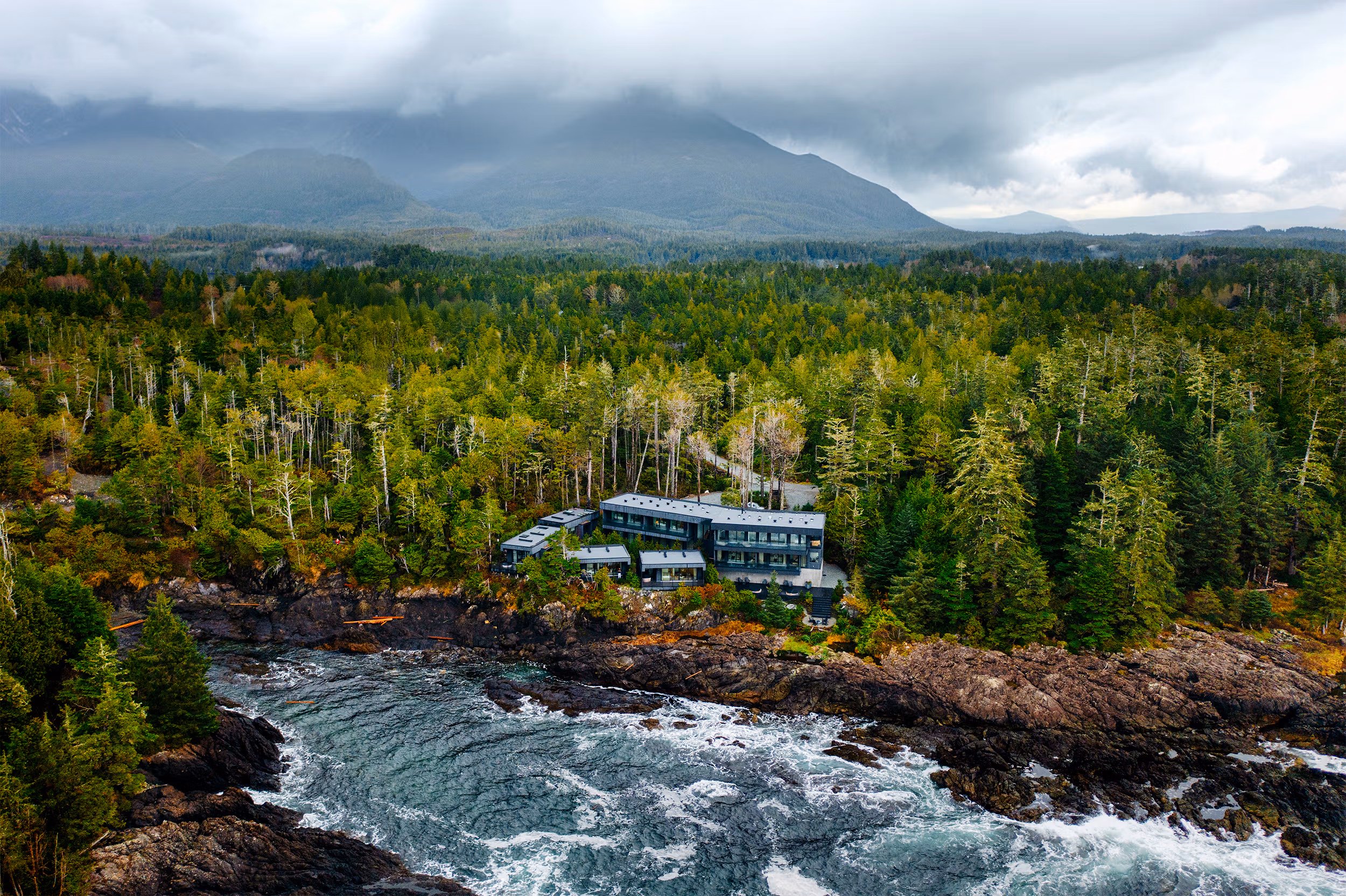 Direct access to some of British Columbia's most dramatic coastal scenery.