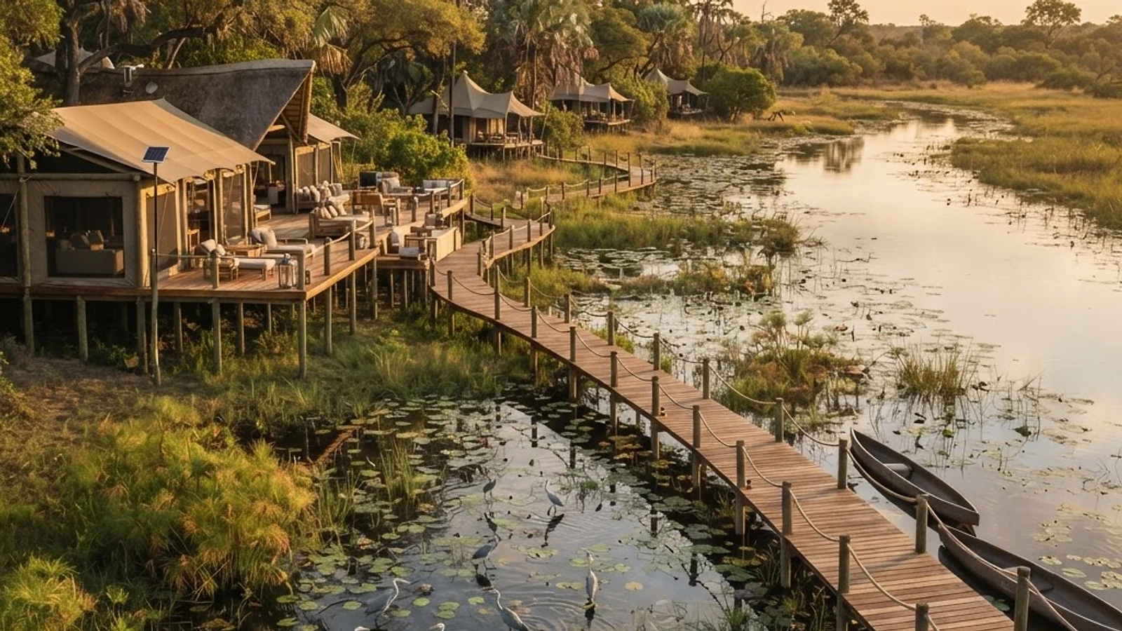 Kwando Moremi Crossing