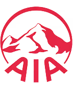 Red stylized logo AIA.