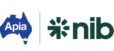 APIA logo next to nib logo