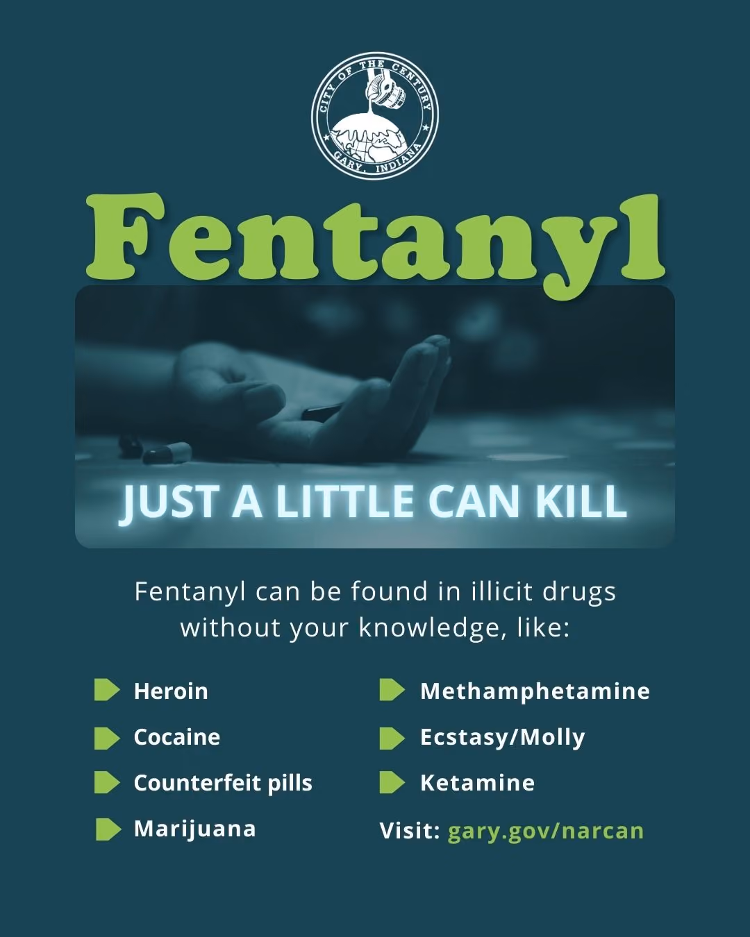 Fentanyl - just a little can kill
