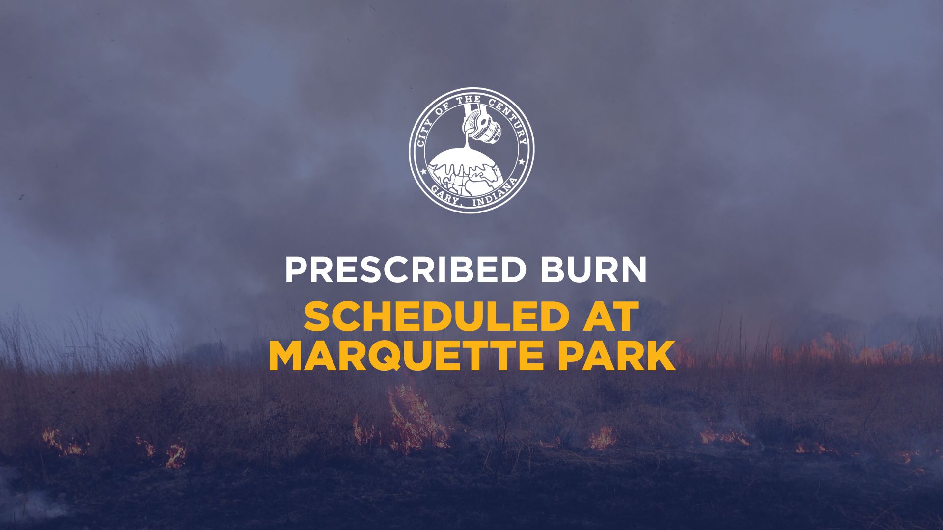 Prescribed Burn Scheduled at Marquette Park