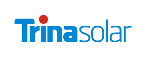 Partnerlogo von Trina Solar – Internationaler Hersteller von Solarmodulen und Solarlösungen.