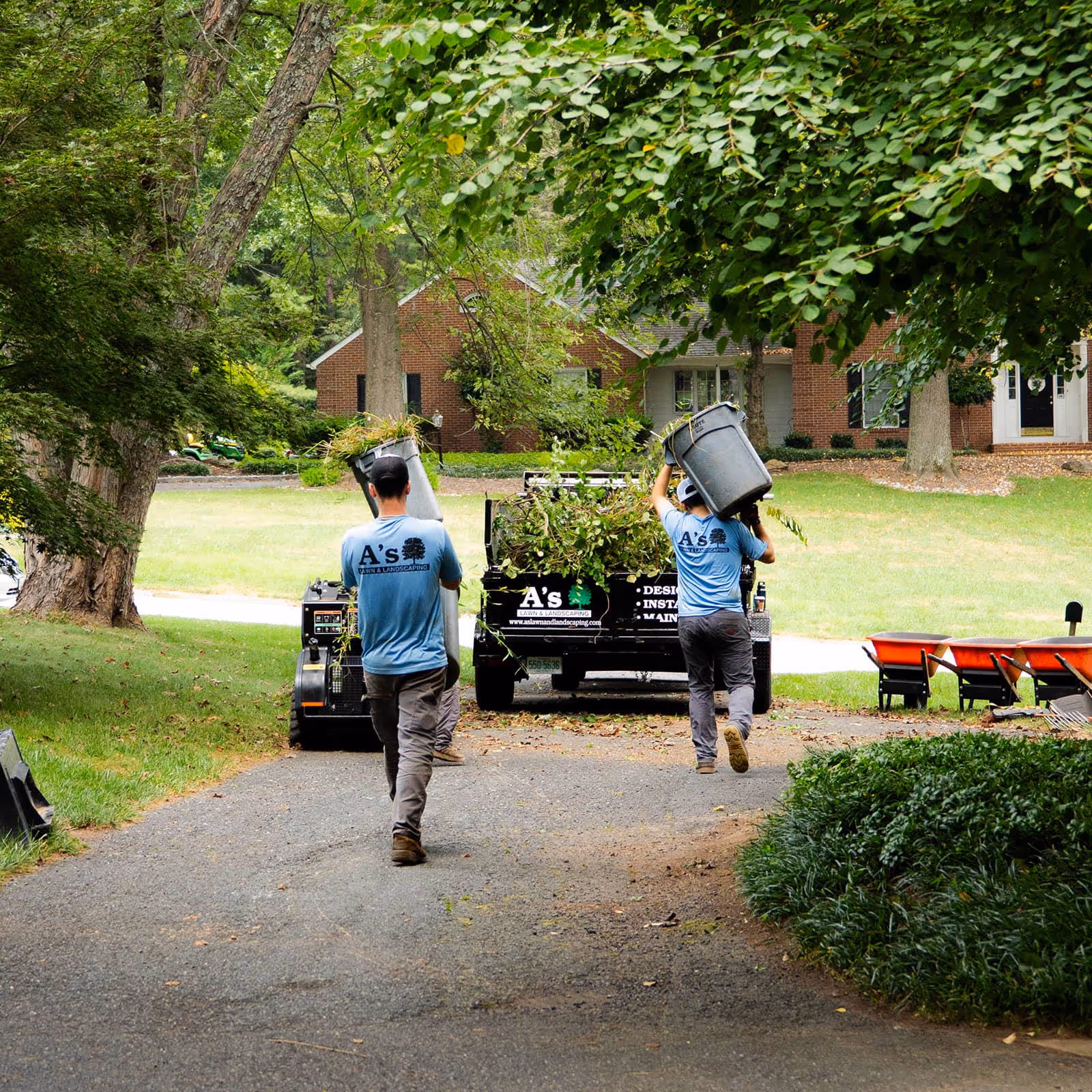Beautiful Landscape Maintenance by A's Lawn and Landscaping near me in Baltimore, MD