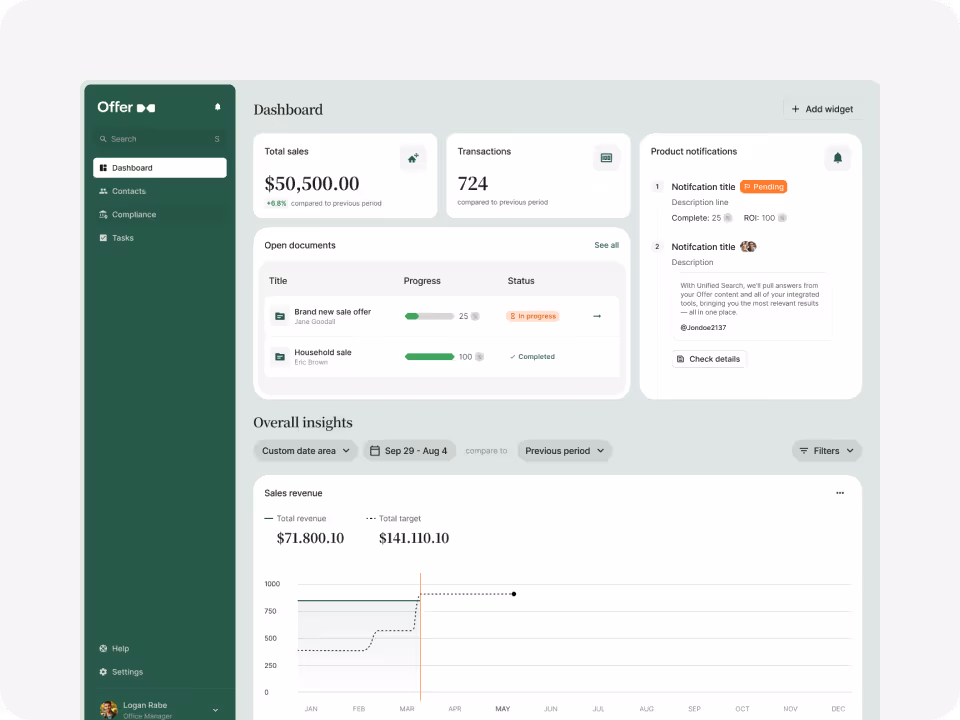 Widehue - case study screenshot