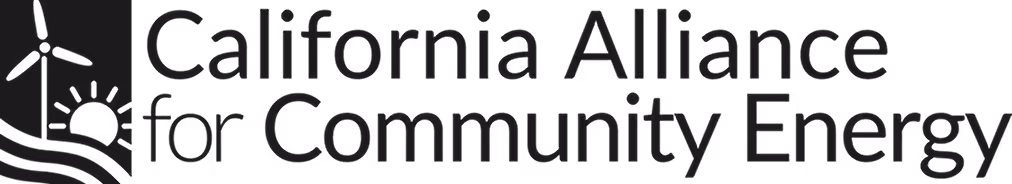 california alliance for community energy logo in black 