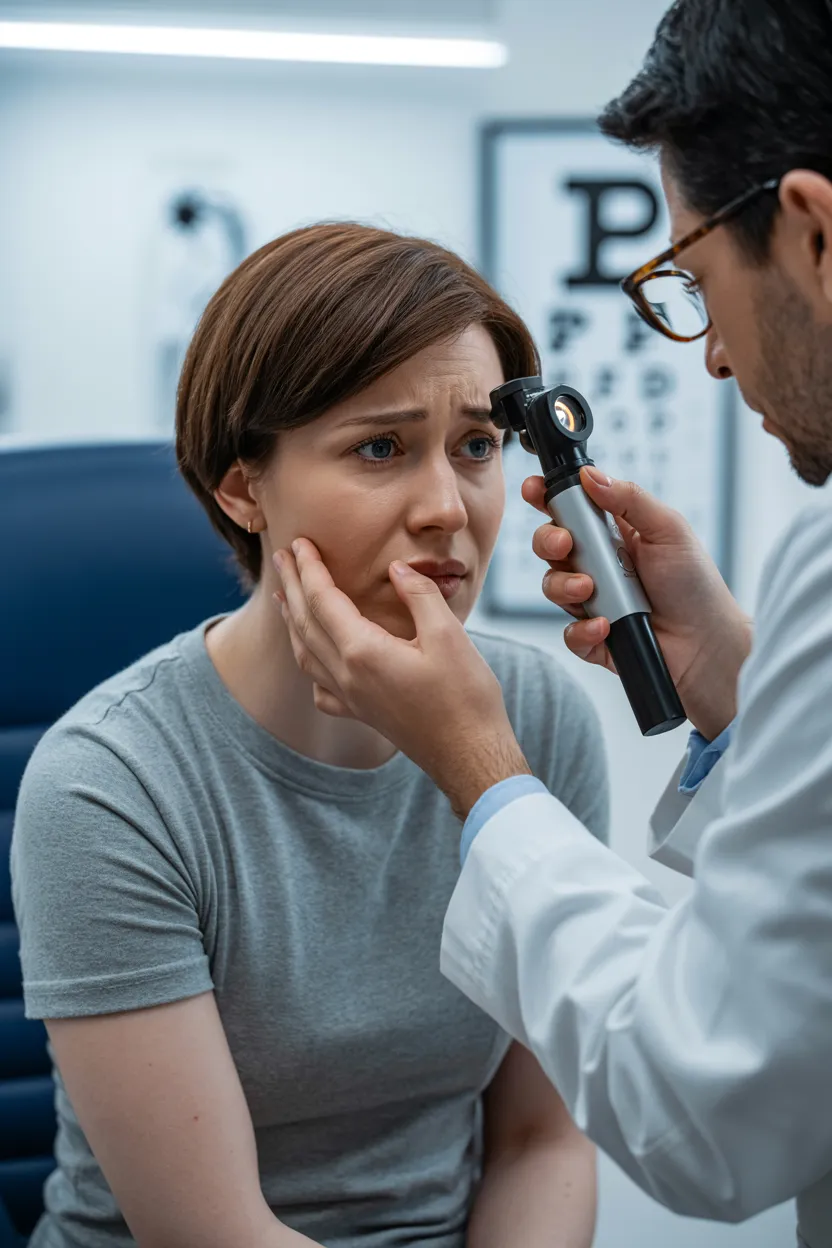 Emergency eye exam