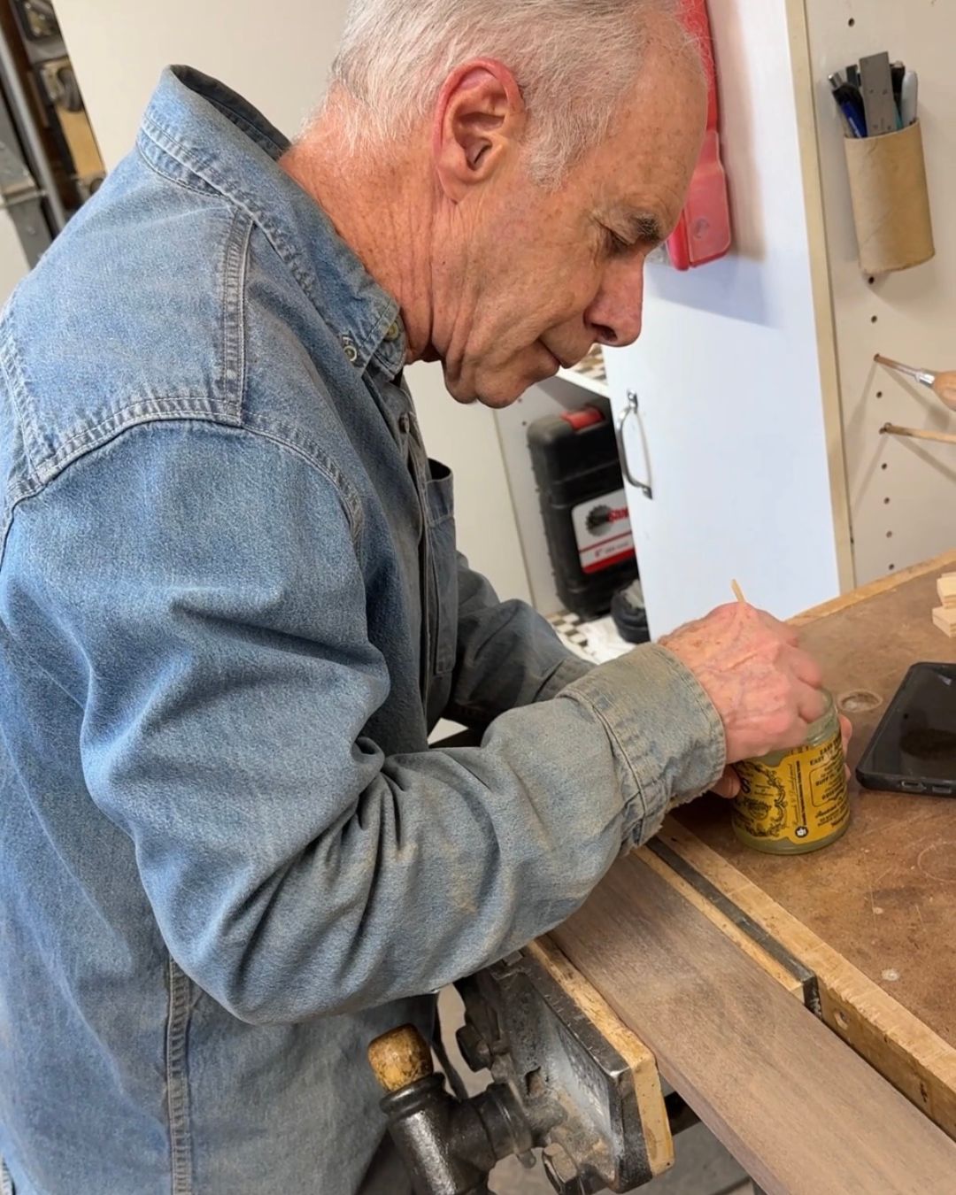 Michael Steinberg of Heirloom Custom Woodworks