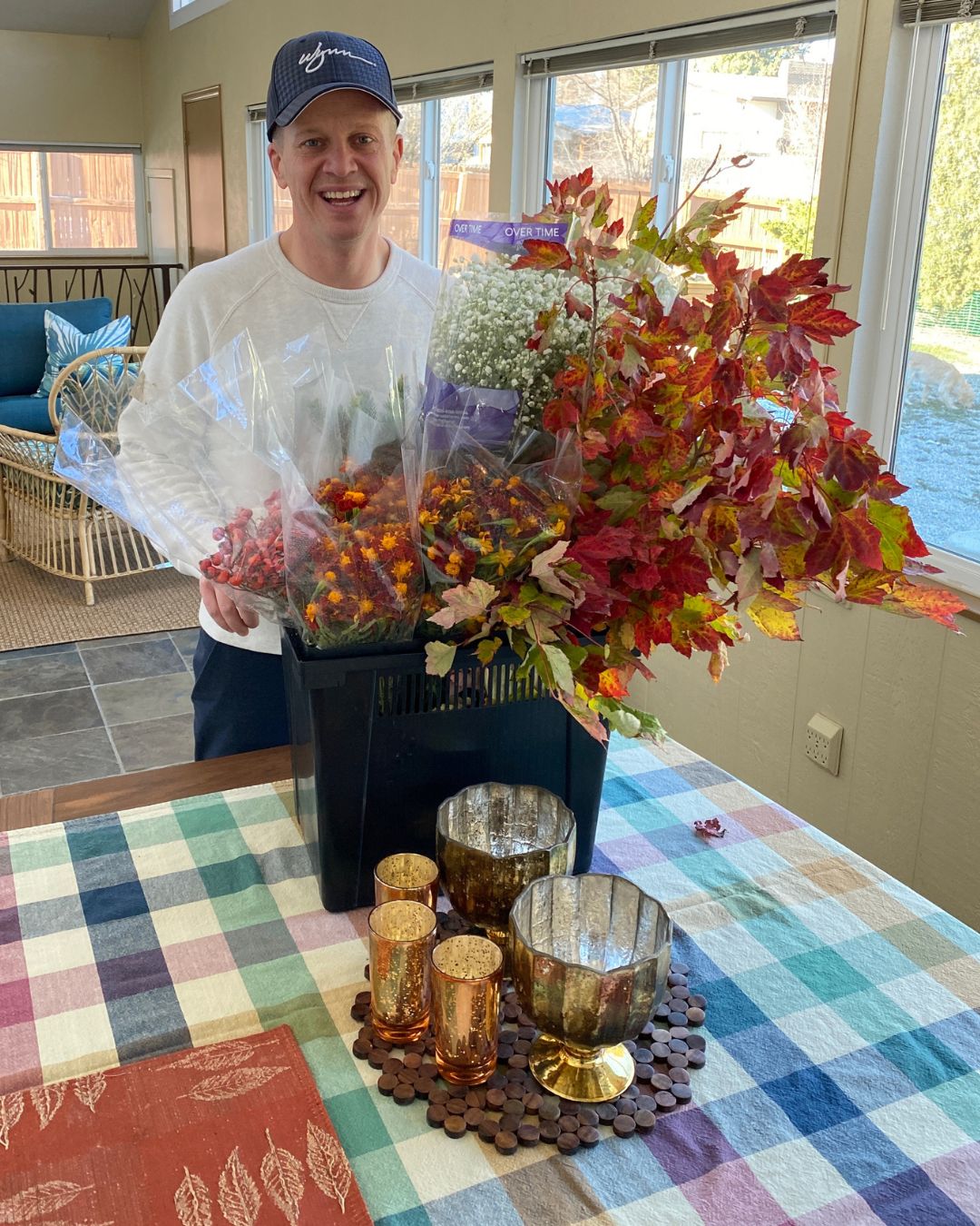 Fall flower arrangements