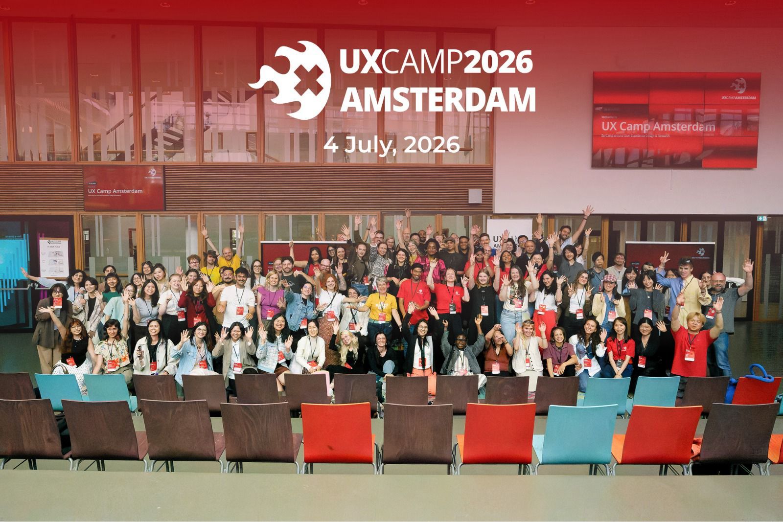 UX Camp Amsterdam 2026 group photo