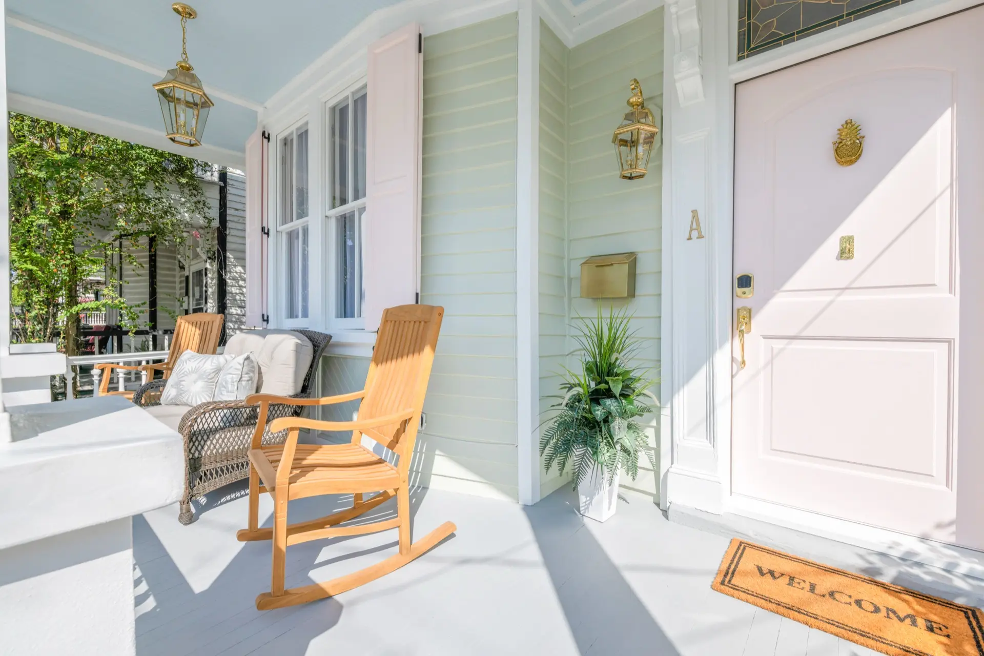 Teak Rocking Chairs