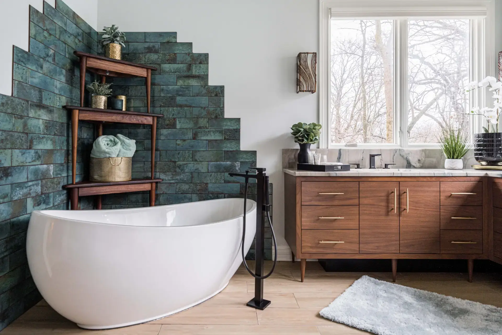 Image of remodeled bathroom