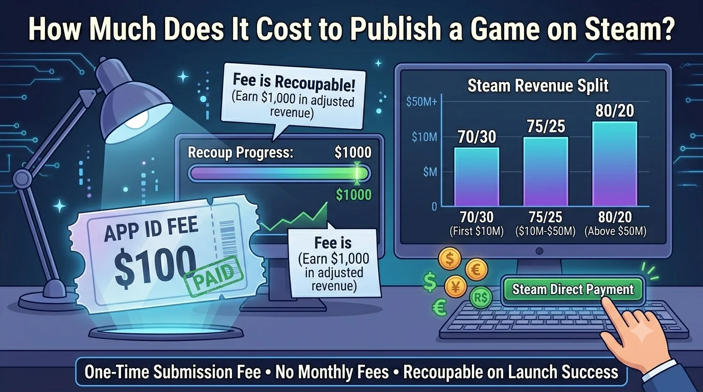 How Much Does It Cost to Publish a Game on Steam