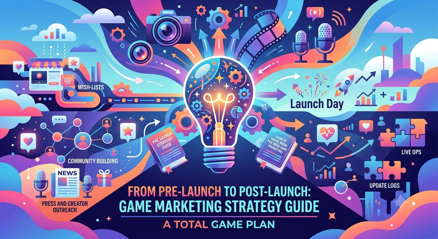 From Pre Launch to Post Launch Game Marketing Strategy Guide