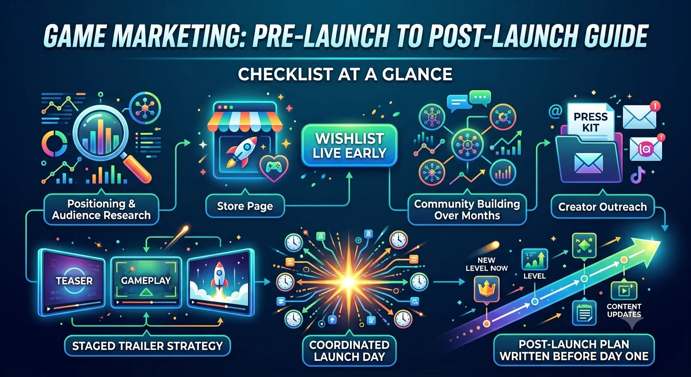 How to Market a Game Checklist