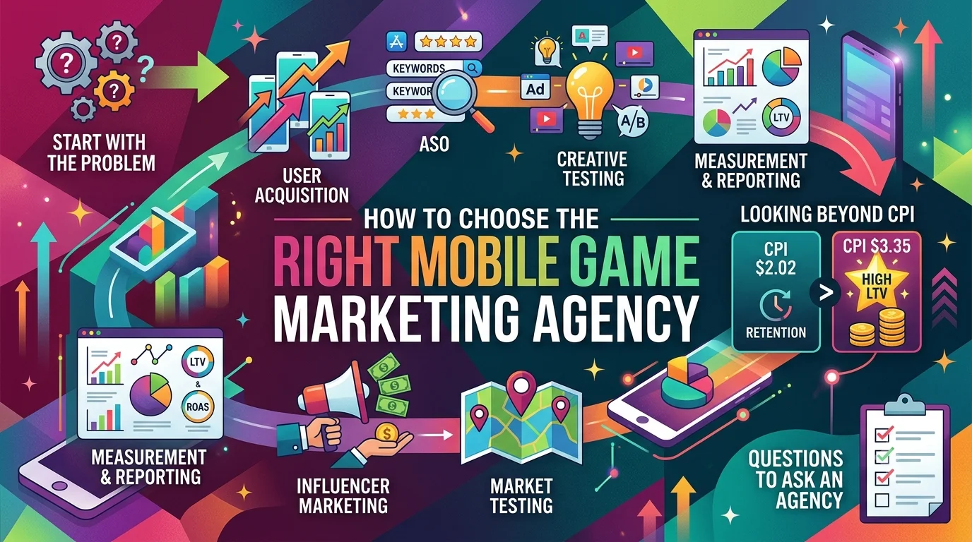 How to Choose the Right Mobile Game Marketing Agency