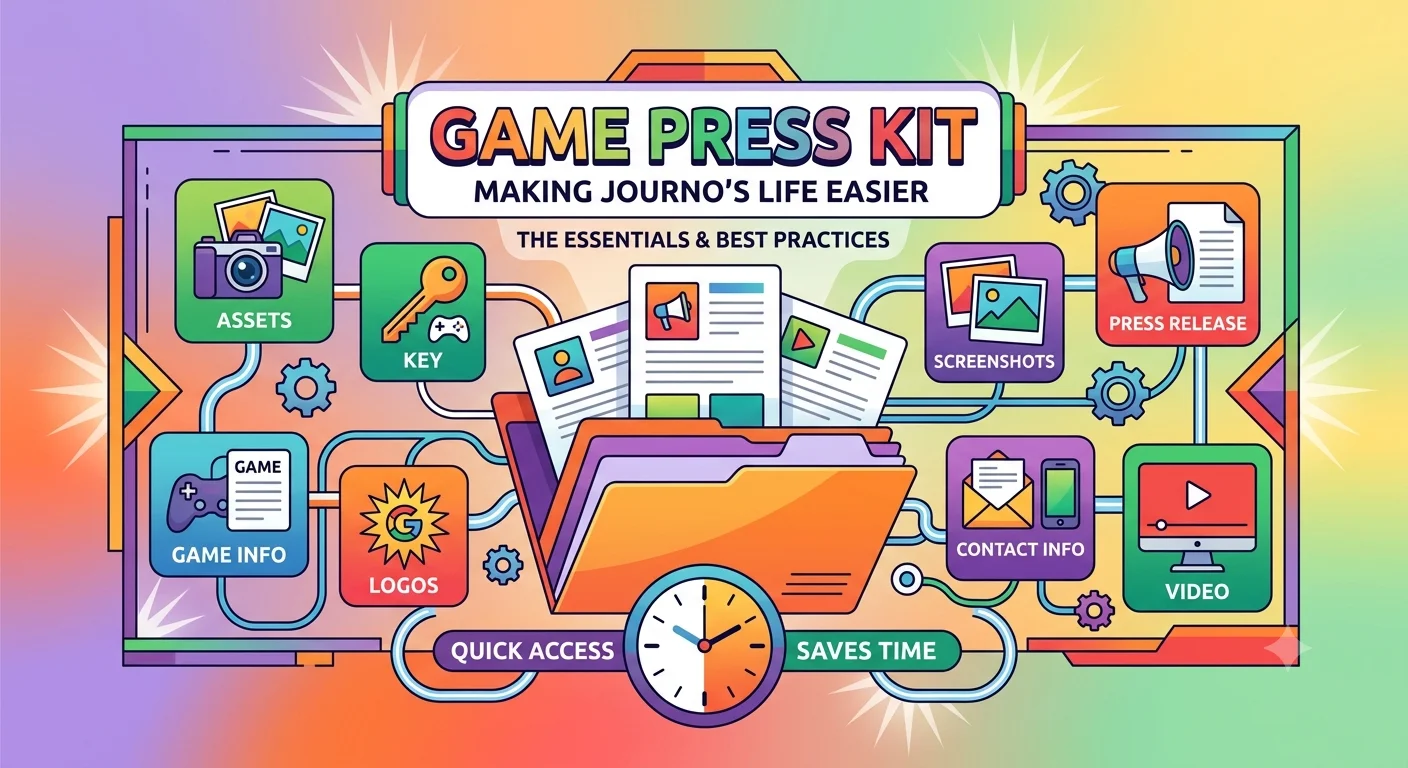 What a Game Press Kit Actually Needs to Do