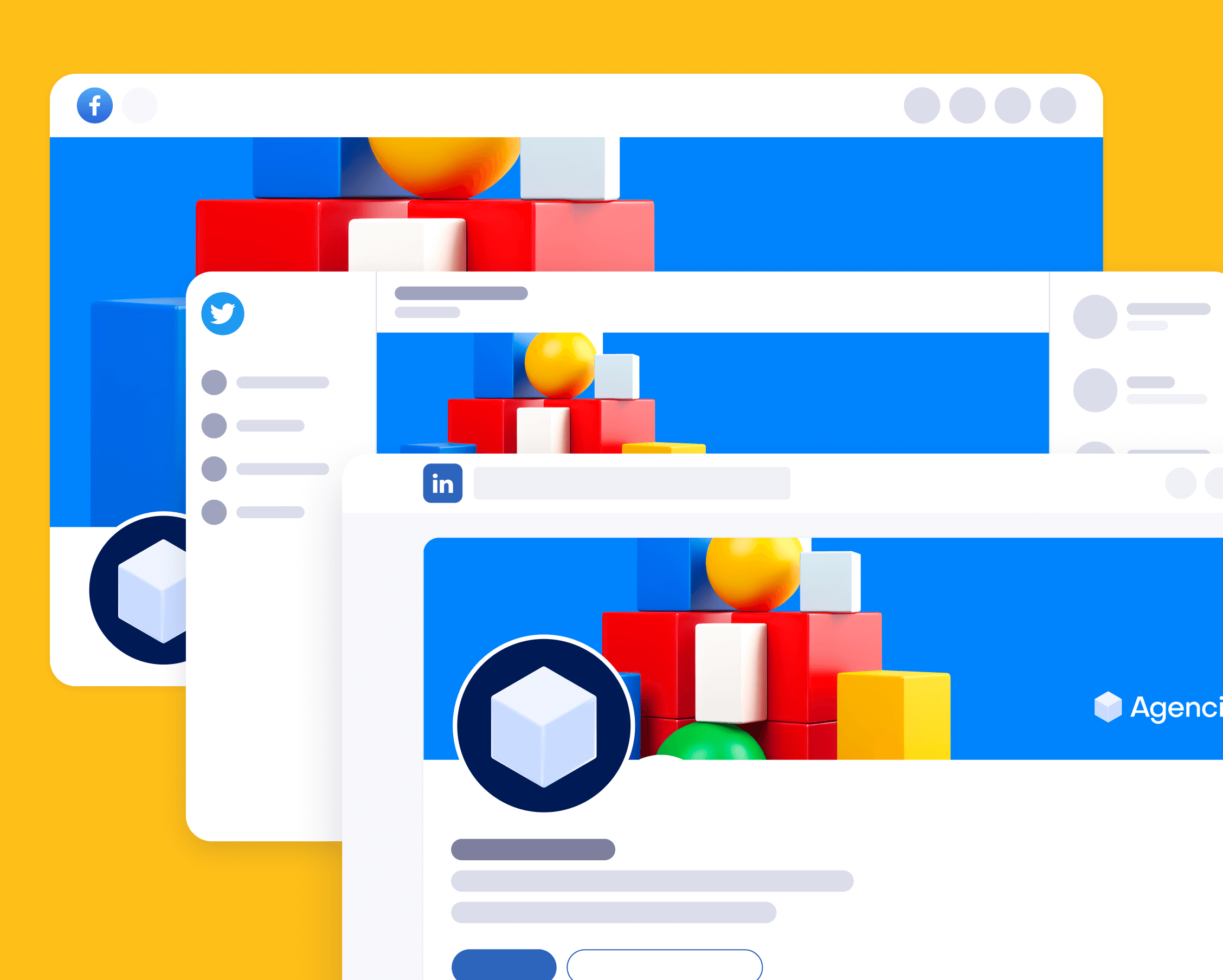 Agencia X - Social Media Assets Marketing Agency Webflow Template
