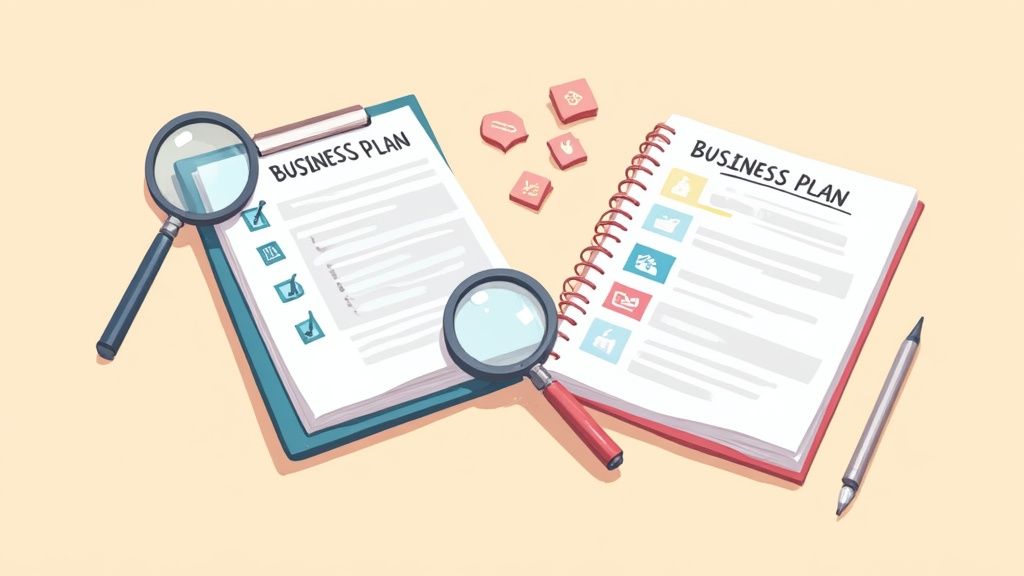 Un homme analysant des données sur son ordinateur pour son projet de restaurant rapide