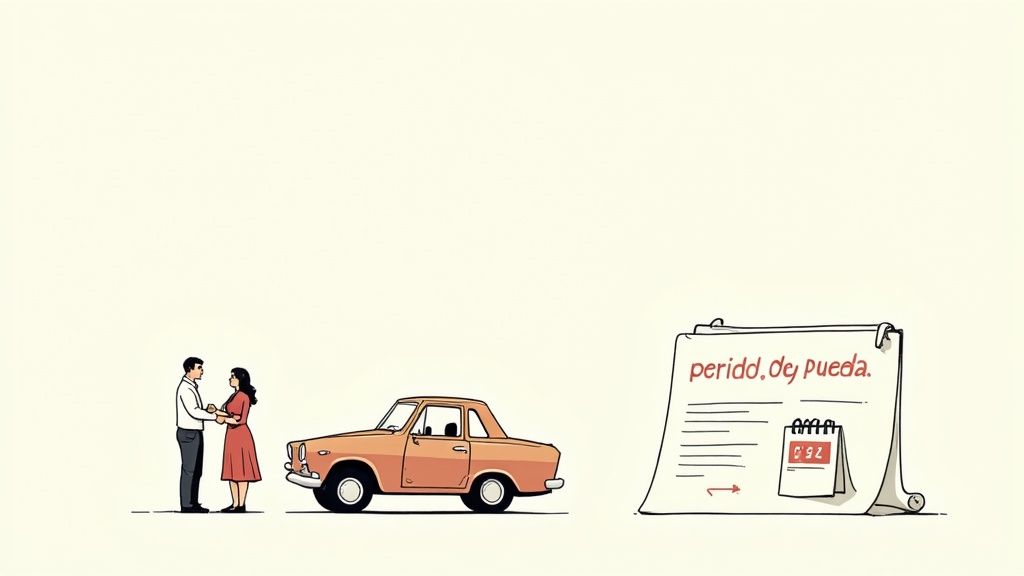 Una persona firmando un contrato de trabajo sobre un escritorio de oficina.