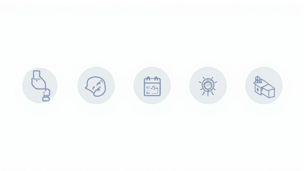 Une capture d'écran d'un logiciel de gestion de planning affichant une interface claire et organisée