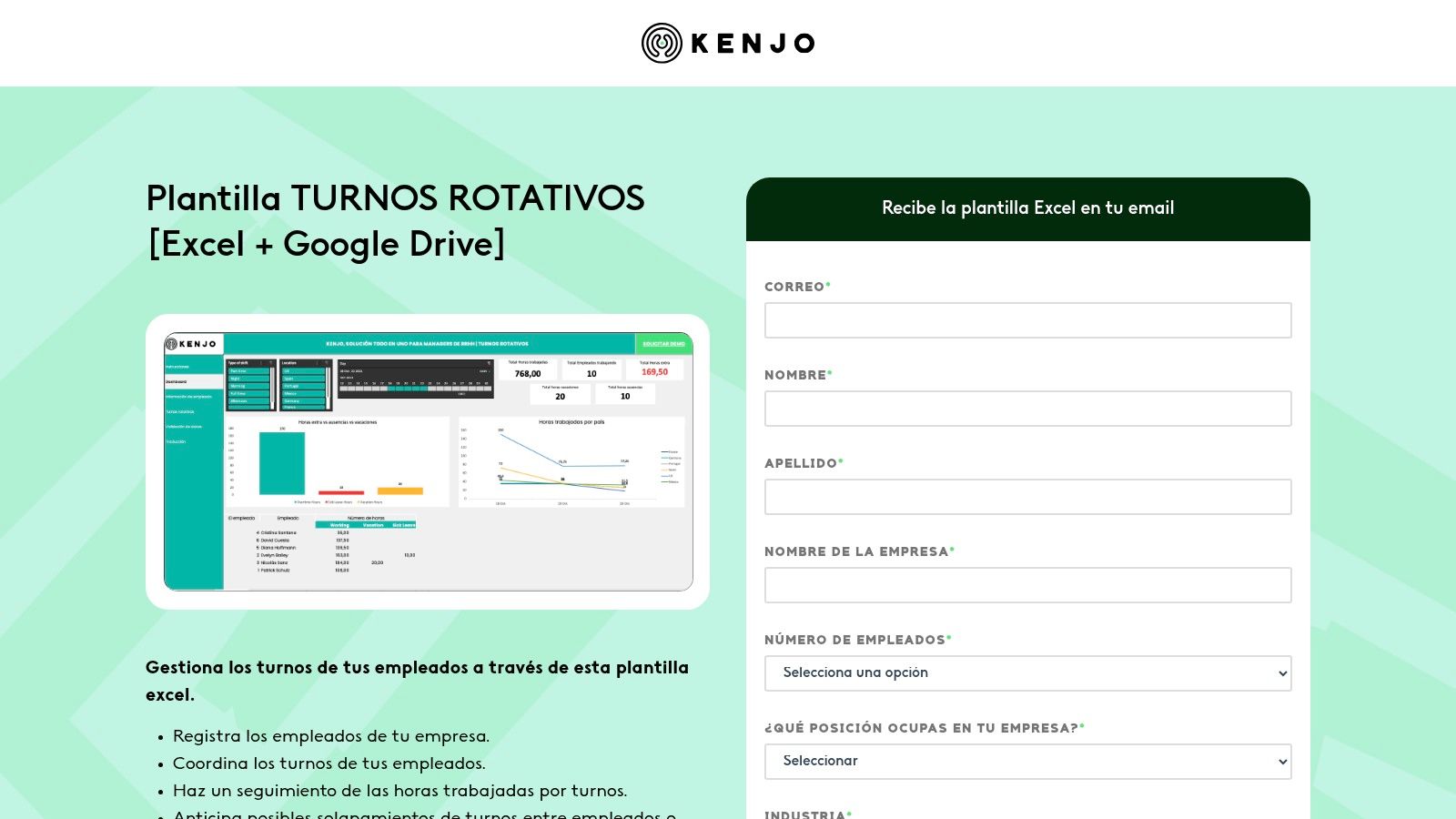 1. Kenjo: Plantillas con enfoque en normativa española